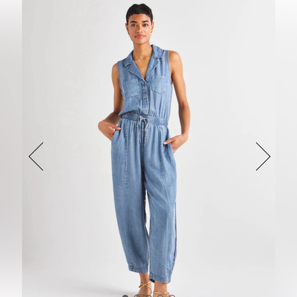 CARLOTTA INDIGO JUMPSUIT